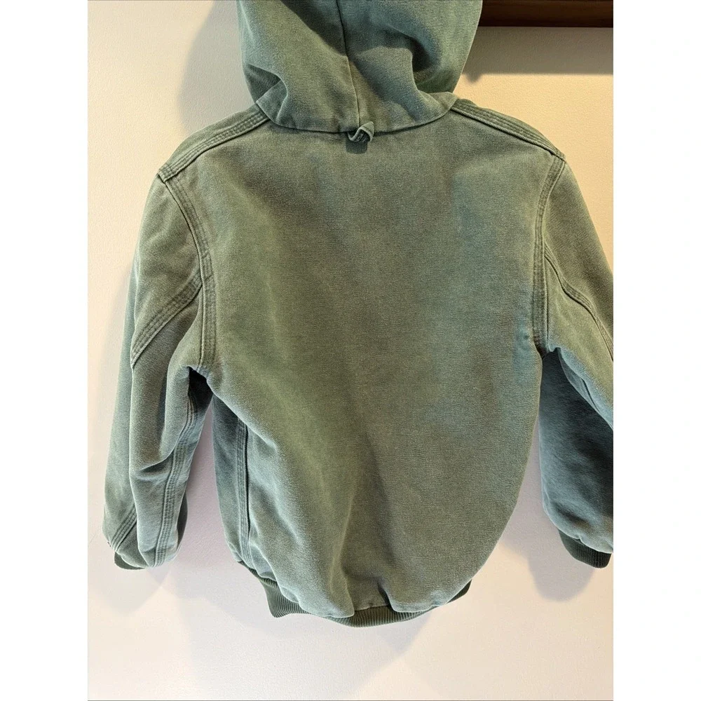 Carhartt Youth Small Vintage 1997 Aspen Green Active Barn Jacket JQ694